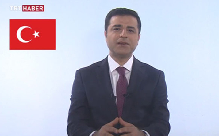 Selahattin Demirtaş cezaevinde çekildi TRT'de yayımlandı