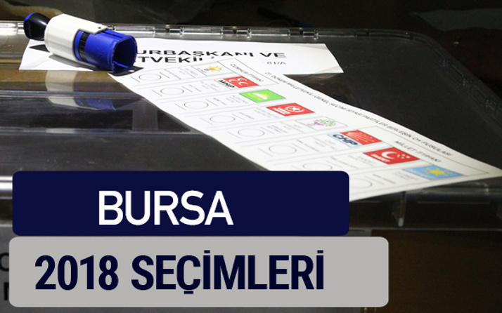 Bursa oy oranları partilerin ittifak oy sonuçları 2018 - Bursa