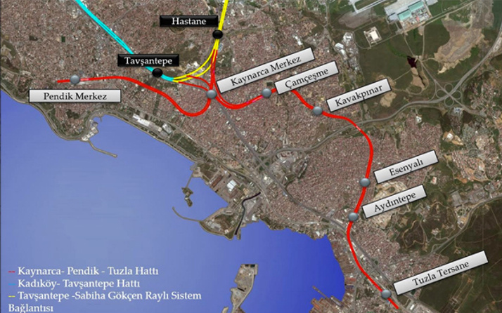 Pendik-Tuzla metrosu tam gaz ilerliyor