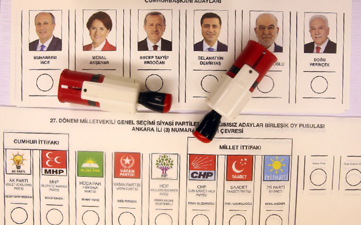 Milletvekili 2018 seçimi açılan sandık sayısı