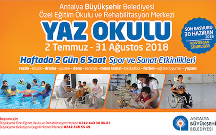 Büyükşehir Belediyesi’nden ücretsiz Yaz Okulu