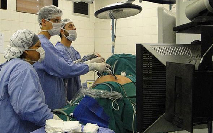 Vücudundan 23 kilogramlık tümör çıktı