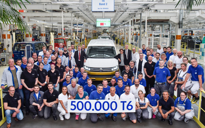 Volkswagen Ticari Araç'tan üretimde büyük başarı!