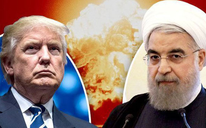 Trump'tan Ruhani'ye ağır tehdit! Tarihte daha önce görülmemiş