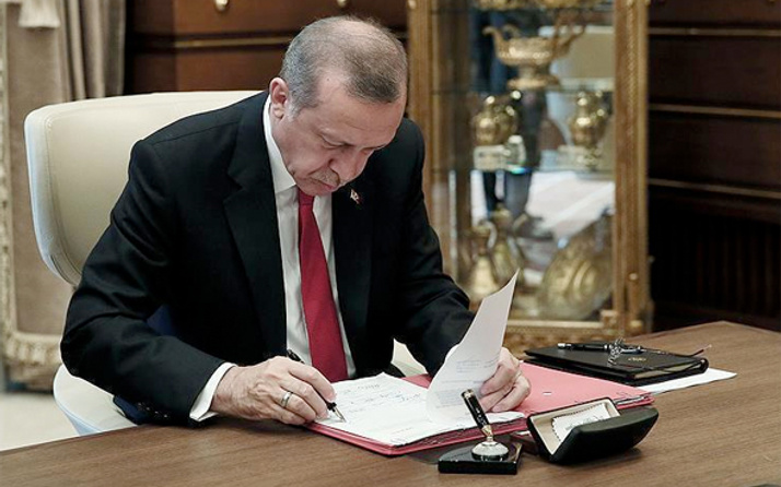 Cumhurbaşkanı kararı Resmi Gazete'de