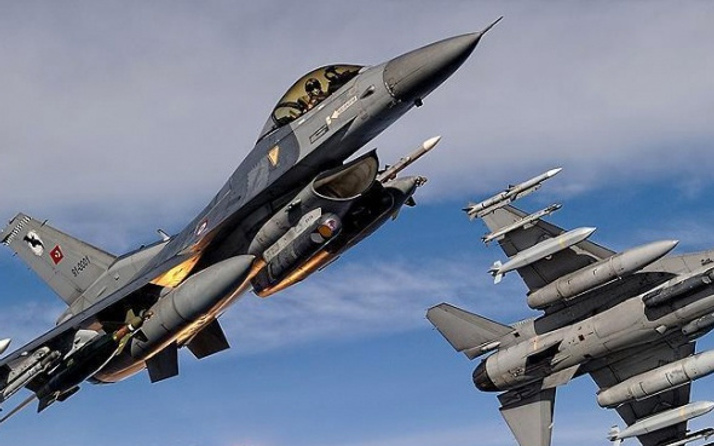 Jetler PKK kamplarına bomba yağdırdı