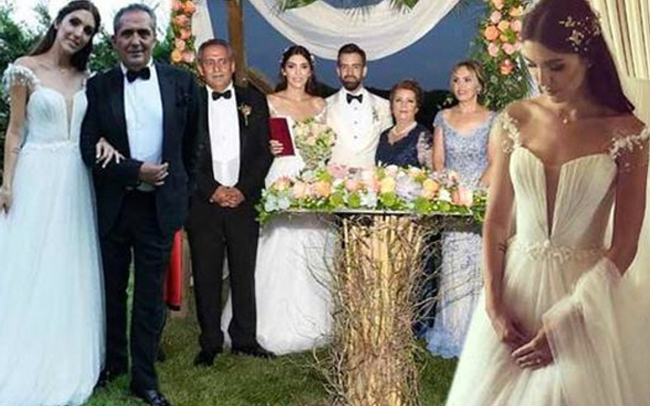 Yavuz Bingöl'ün kızı Türkü Bingöl evlendi