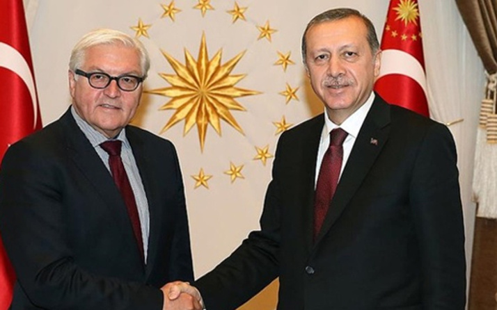Erdoğan ile Steinmeier telefonla görüştü