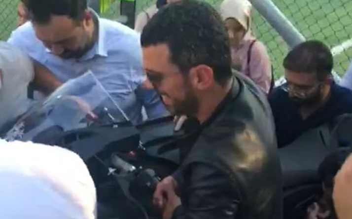 Kenan Sofuoğlu için seferber oldular! 10 kişi zor taşıdı