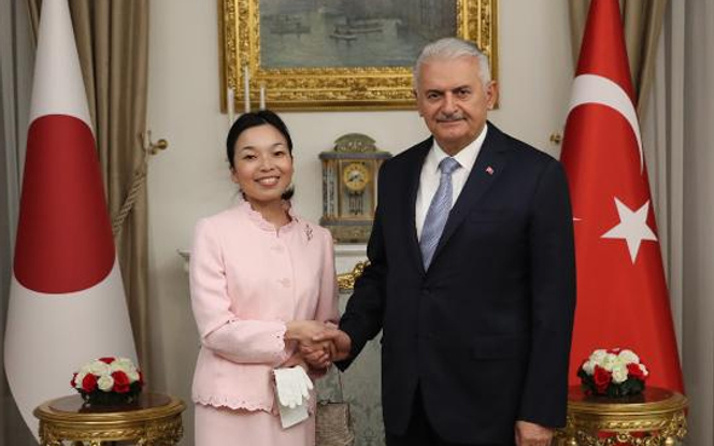Japonya Prensesi Mikasa'dan Yıldırım'a ziyaret