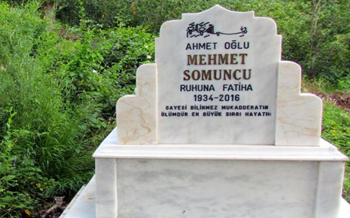 Mezar taşına '2016' yazdırdı '2018'de öldü