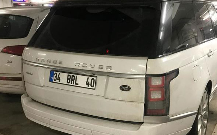 Havalimanı otoparkında bırakılan lüks cipten servet çıktı