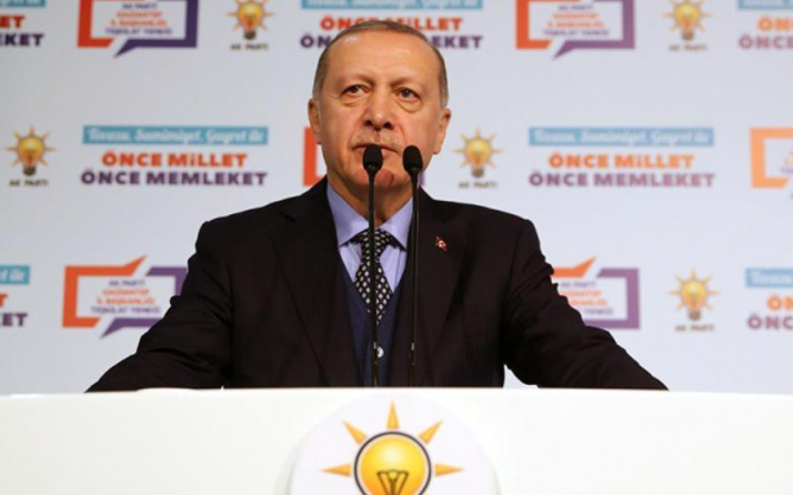 Cumhurbaşkanı Erdoğan: 'Kafalarına kafalarına indik'