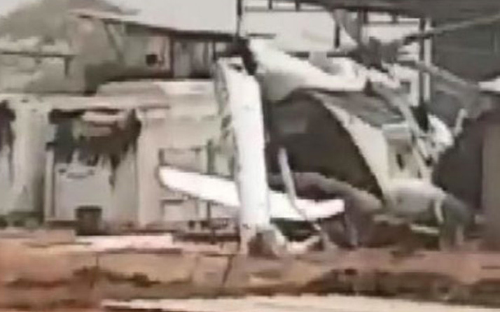Sudan'da askeri helikopter BM üssüne düştü! Ölü ve yaralılar var