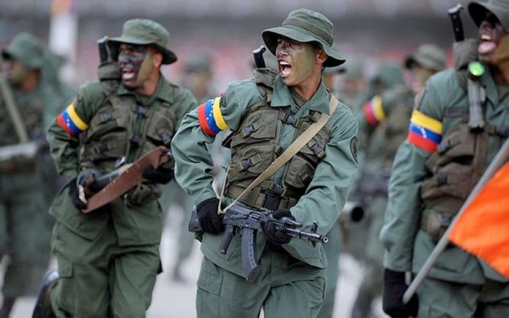 Venezuela ordusu dev askeri tatbikatı başlattı