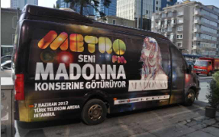 metro fm ile madonna konseri internet haber