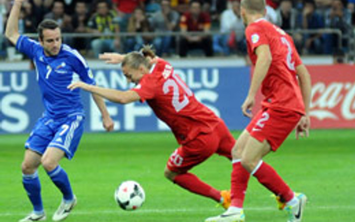 Türkiye Andorra'ya 5 gol attı