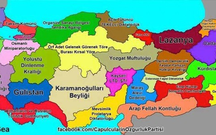 İşte çapulcuların Türkiye haritası! - Internet Haber