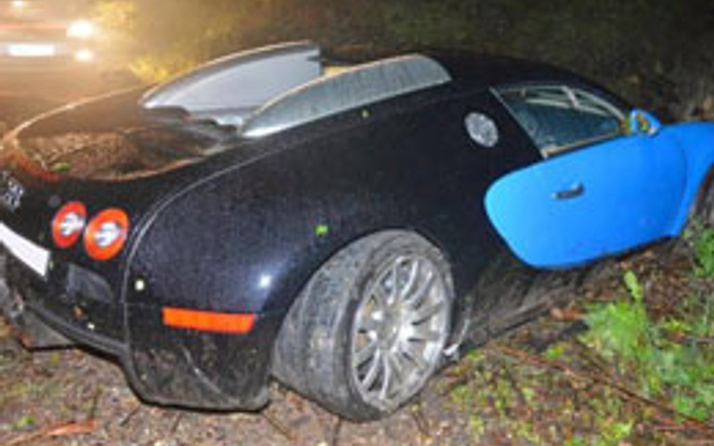 Milyon dolarlık Bugatti Veyron'un sonu