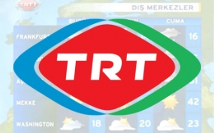 TRT1'de hava durumu ana haberi ezdi geçti