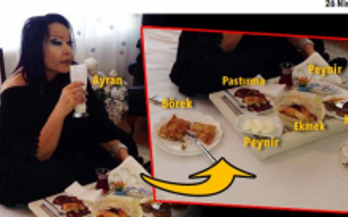 Bülent Ersoy'un kahvaltıda yediklerine bakın! Haber