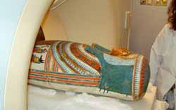 Antik Mısır Rahibesinin MRı çekildi 