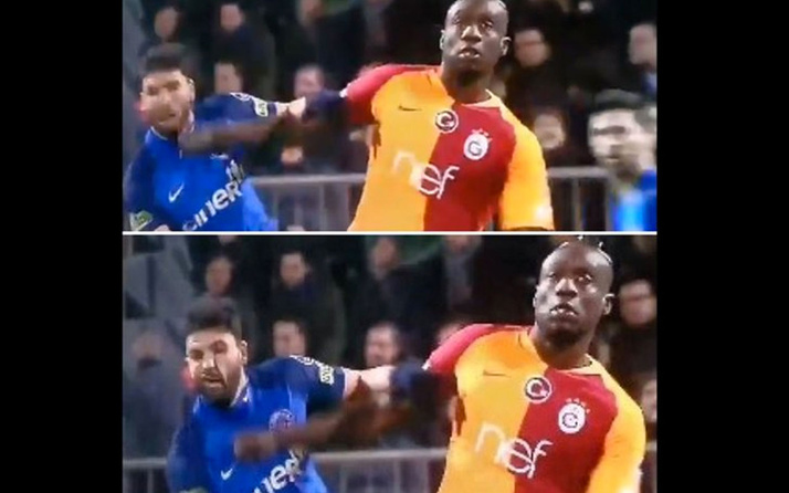 Kasımpaşa - Galatasaray maçında tartışma yaratan pozisyon!