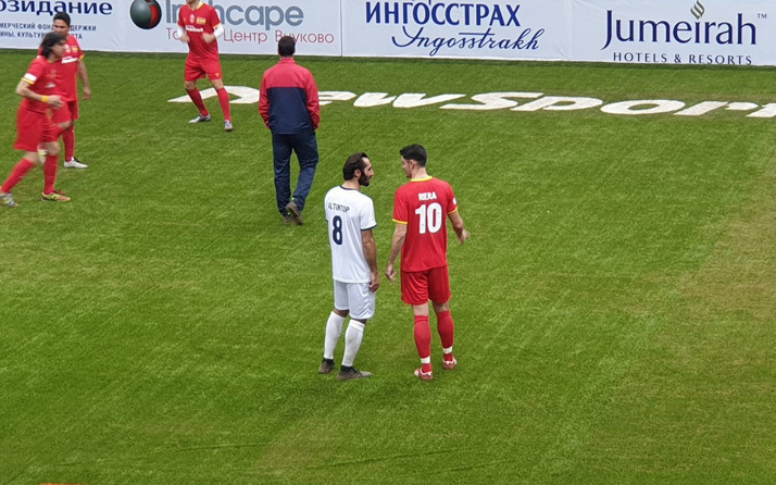 Futbolun efsaneleri Moskova'da
