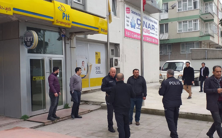 Bursa'da PTT şubesinde silahlı soygun