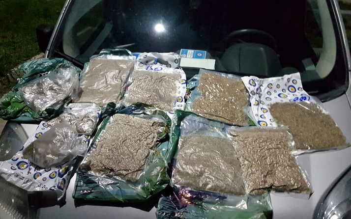 Manisa'da vakumlanmış halde ele geçirildi: Tam 1 kilo 667 gram