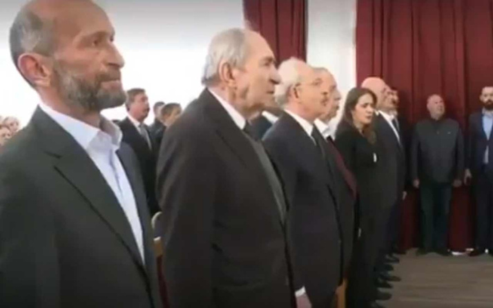 CHP'nin adayı Gül'den İstiklal Marşı ayıbı