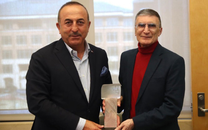 Bakan Çavuşoğlu'ndan Aziz Sancar'a ziyaret: Bu onuru bugün yaşadık