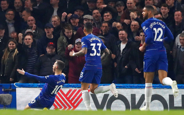 Chelsea'ye Hazard hayat verdi