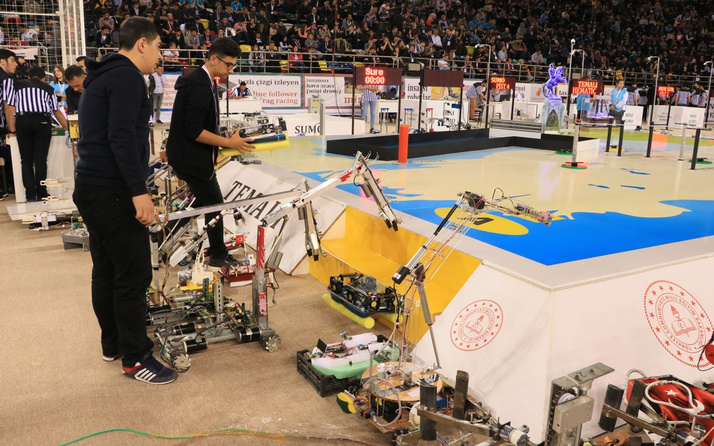 Uluslararası Robot Yarışması Samsun'da başladı
