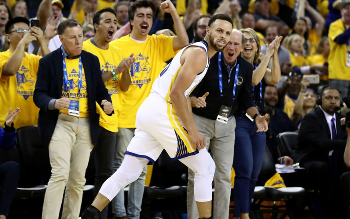 Stephen Curry play-off'ların ilk maçına rekorla başladı