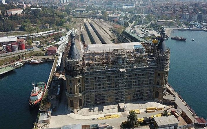 Haydarpaşa'da restorasyon çalışmalarında son durum