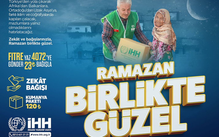 İHH, Ramazan’da 120 ülke ve bölgede