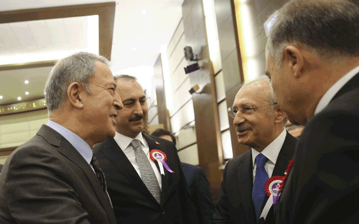 AYM töreninde Hulusi Akar Abdulhamit Gül Kemal Kılıçdaroğlu ne konuştu