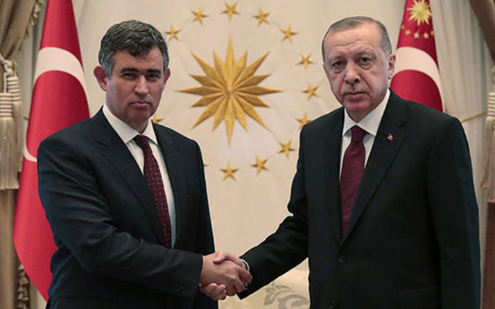 Erdoğan, TBB Başkanı Metin Feyzioğlu'nu kabul etti