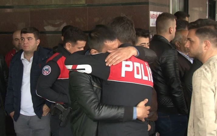 İstanbul'dan kahreden haber:  1 polis şehit 1 polis yaralı
