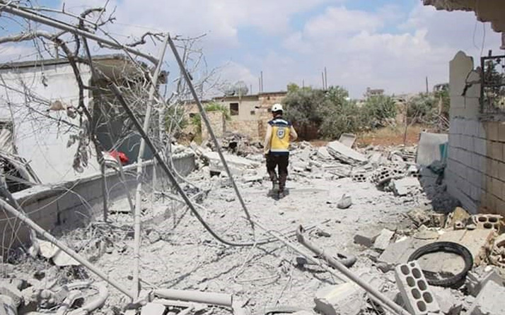 Esad'tan İdlib'te sivil katliam: 14 ölü 15 yaralı