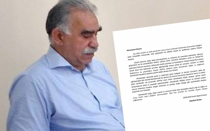 Abdullah Öcalan'ın mektubu! Son dakika haber avukatlarından geldi