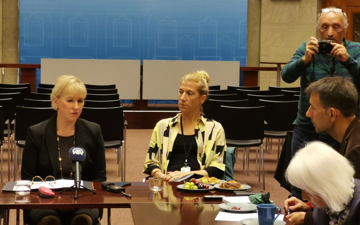 İsveç Dışişleri Bakanı Margot Wallström'den sözde Ermeni soykırımı sorusuna ders gibi yanıt