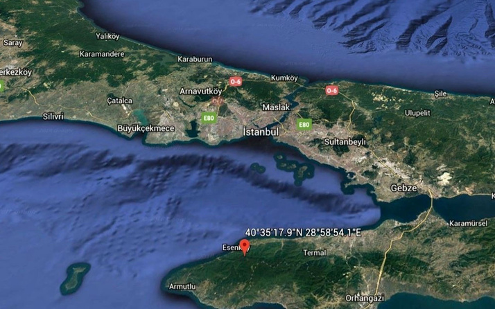 AFAD İstanbul depremi 5.8 büyüklüğünde merkez üssü Silivri