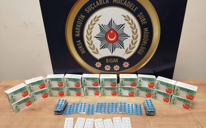 Bursa'da 2 bin 270 yeşil reçeteli ilaçla yakalandı! Tutuklandı
