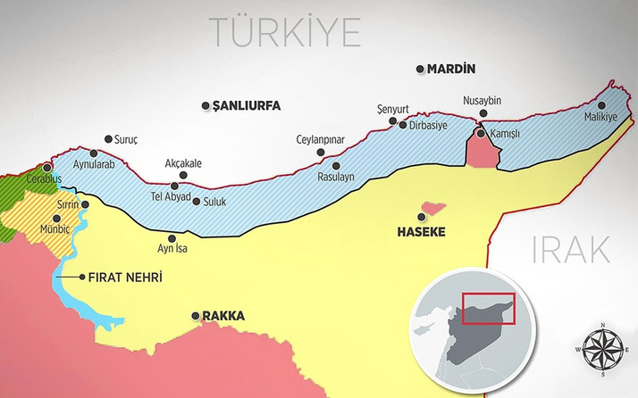 Güvenli bölge oluşturulması ile ilgili Suriye'den açıklama: Reddediyoruz
