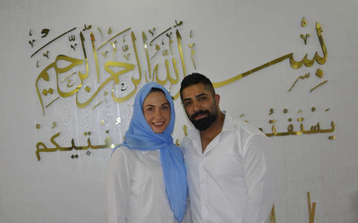 Gaziantep'te Ukraynalı Antonina aşkı için Müslüman oldu