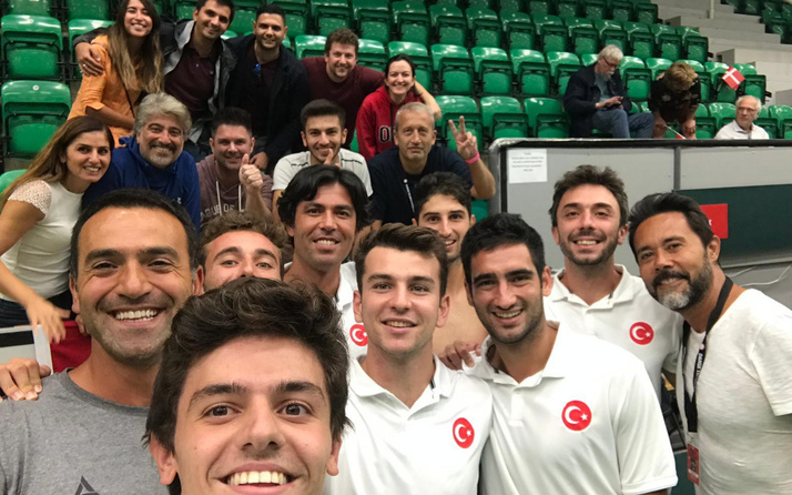 Türkiye Davis Cup'ta Danimarka'yı 3-2 yenerek tarih yazdı