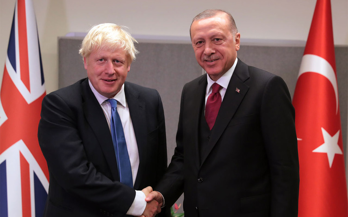 Erdoğan BM'de Boris Johnson ile görüştü