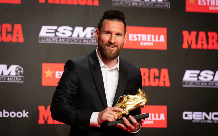 Messi 6'ncı kez Altın Ayakkabı'nın sahibi